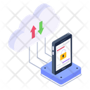 Safe Data Transfer  Icon