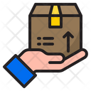 Safe Delivery Hand Icon