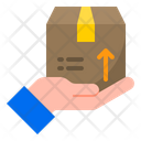 Safe Delivery Hand  Icon
