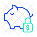 Safe Dollar Savings  Icon