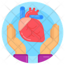Protected Heart Safe Heart Heart Care Icon