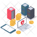 Safe Payment Digital Payment Bitcoin Security Icon