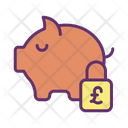 Safe Pound Savings Icon