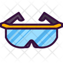 Safety Glasses Goggles Racing Car Icon