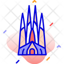 Sagrada Familia Barcelona Spain Icon