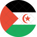 Sahrawi Arab Flag Icon