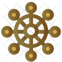 Sail Navigation Whell Icon