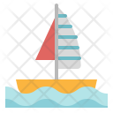 Sailboat Sport Boat Icon