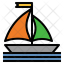 Sailing Boat Sailboat Icon