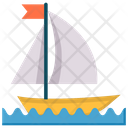 Sailing Water Storm Icon