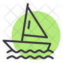 Sailing Water Olympics Icon