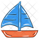 Rowing Water Sports Sailing Boat Icon