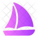 Sailing Boat Ferry Boat Ship Icon