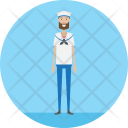 Sailor Navy Sail Icon