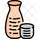 Sake Bottle Japan Icon