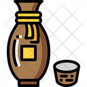 Sake Drink Bottle Icon