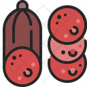 Salami Pepperoni Sausage Icon