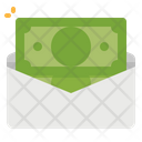 Salary Income Money Mail Letter Icon