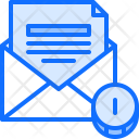 Salary mail Icon