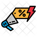 Promotion Flash Sale Icon