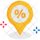 Location Pointer Sale Location Sale Store Location Icon