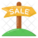 Sale Signboard Sale Board Sale Roadboard Icon