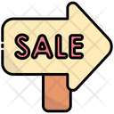 Signboard Discount Sale Icon