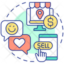 Sales Digital Engagement Icon