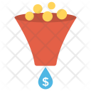 Sale Funnel Dollar Icon