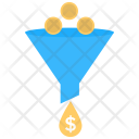 Sales Funnel Business Icon