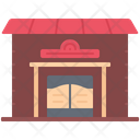 Saloon Building Wild Icon