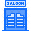 Saloon Door Signboard Icon