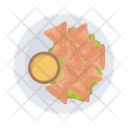 Samosa Fast Food Fried Icon