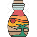Sand Art Bottle Icon