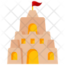 Sand Castle Icon