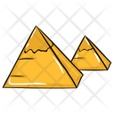 Sand Pyramid Egypt Pyramid Desert Monument Icon