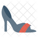 Sandal Heel Shoes Icon