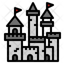 Sandcastle Castle Beach Icon