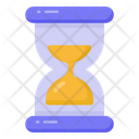 Vintage Timer Sandglass Sand Clock Icon