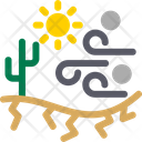 Desert Dust Meteorology Icon