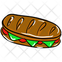 Sandwich Fast Food Junk Food Icon