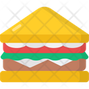 Sandwich Burger Snack Icon