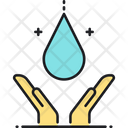 Sanitation Hygenic Water Care Icon