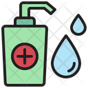 Hand Sanitizer Water Drop Icon