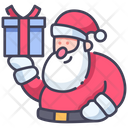 Santa Holiday Christmas Icon