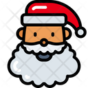 Santa Character Holidays Icon