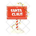 Santa Claus Board Icon