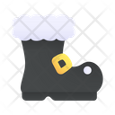 Boot Santa Claus Christmas Icon
