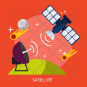 Satellite Space Universe Icon