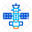 Space Satellite Station Icon